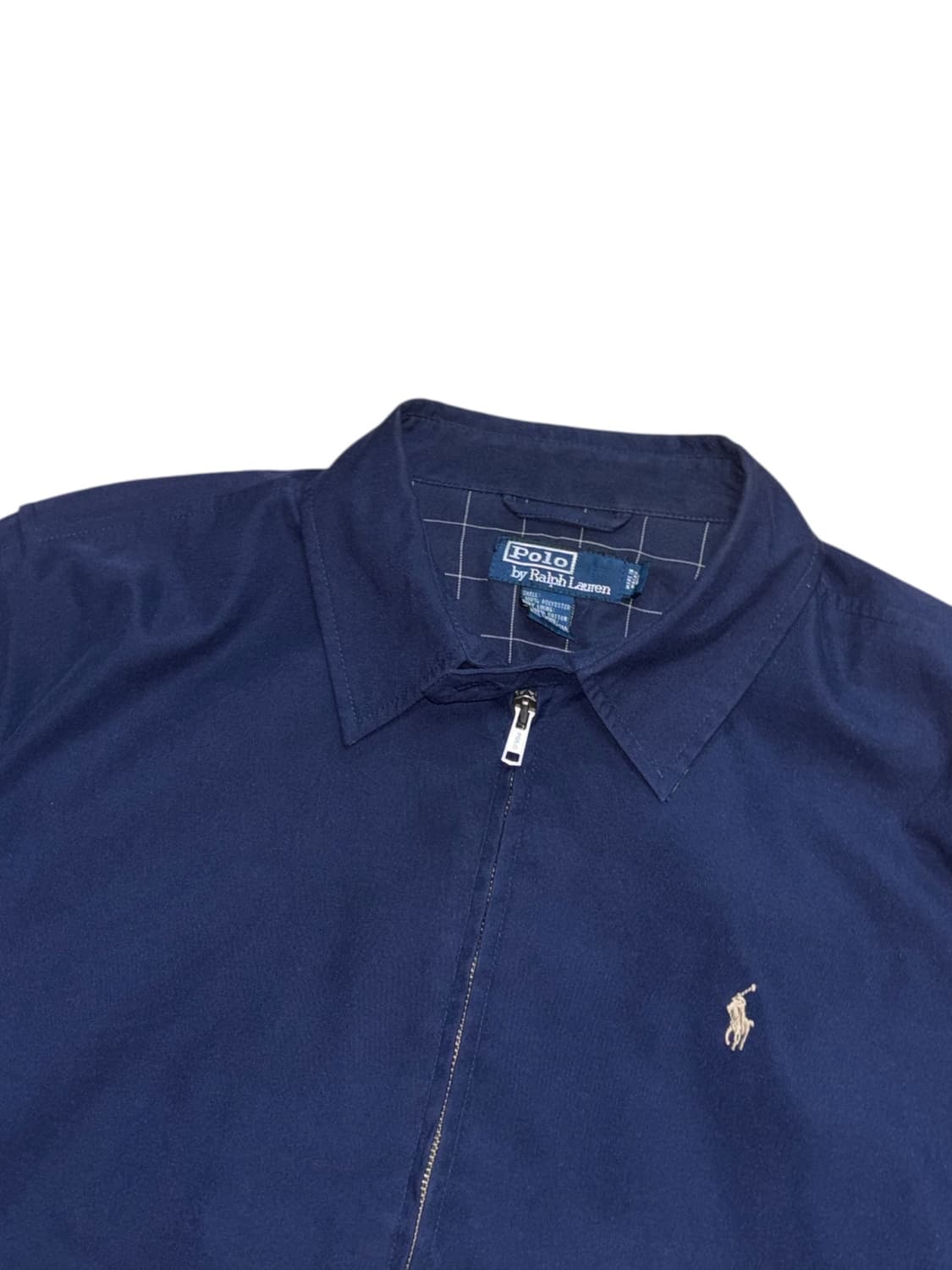 폴로 랄프로렌 네이비 블루종 폴리쉘 바라쿠타 자켓 상품이미지4