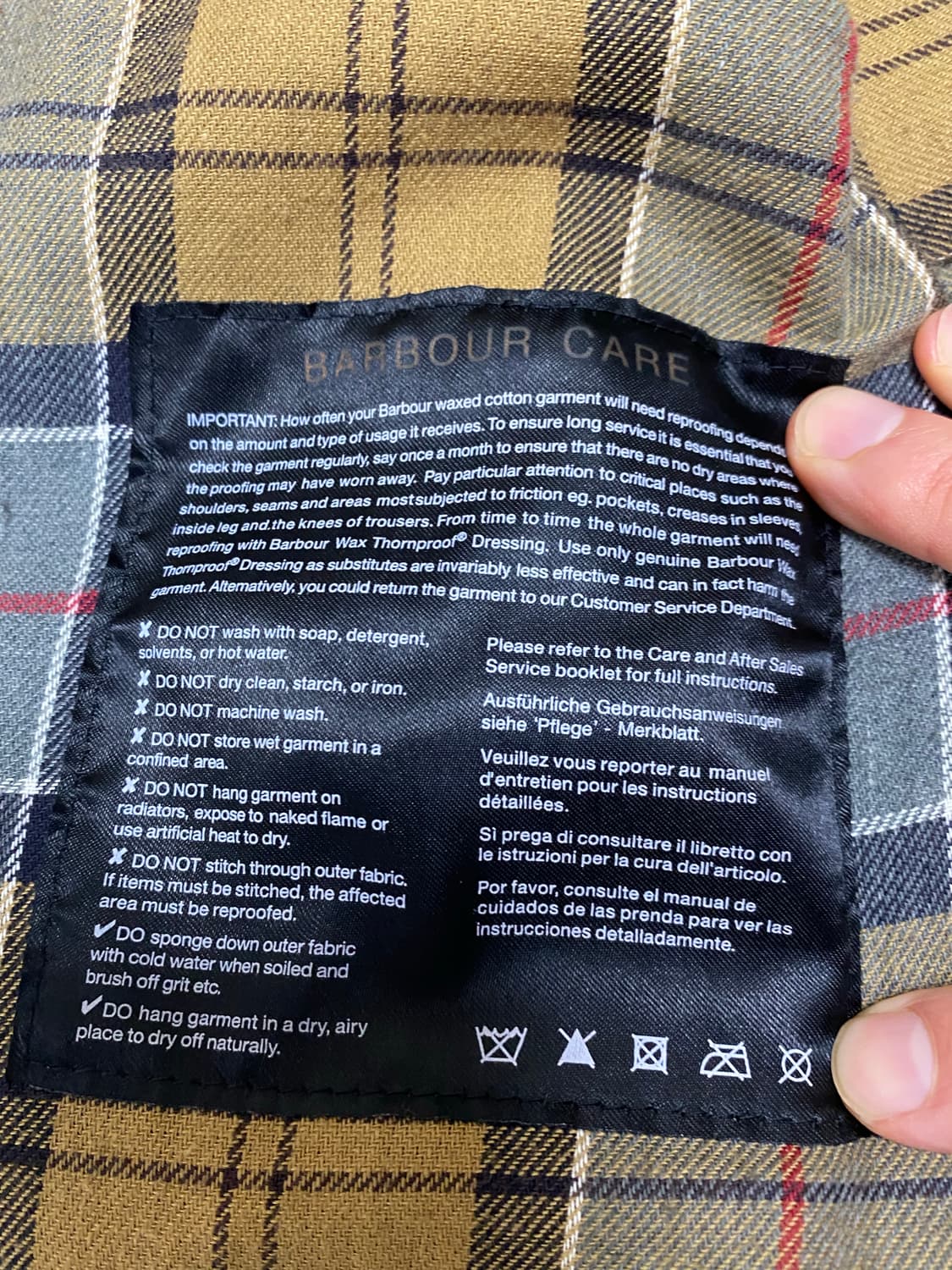 [34] 바버 뷰포트 네이비 상품이미지4