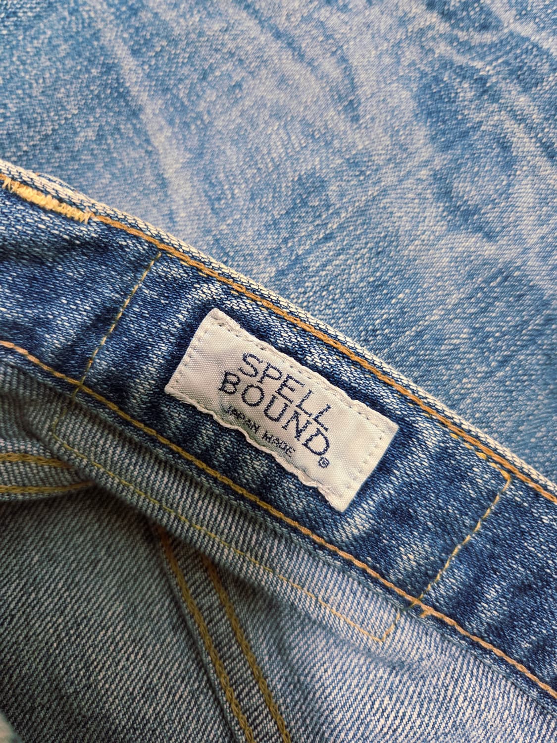 스펠바운드 재팬 테이퍼드 셀비지 데님 팬츠 상품이미지9