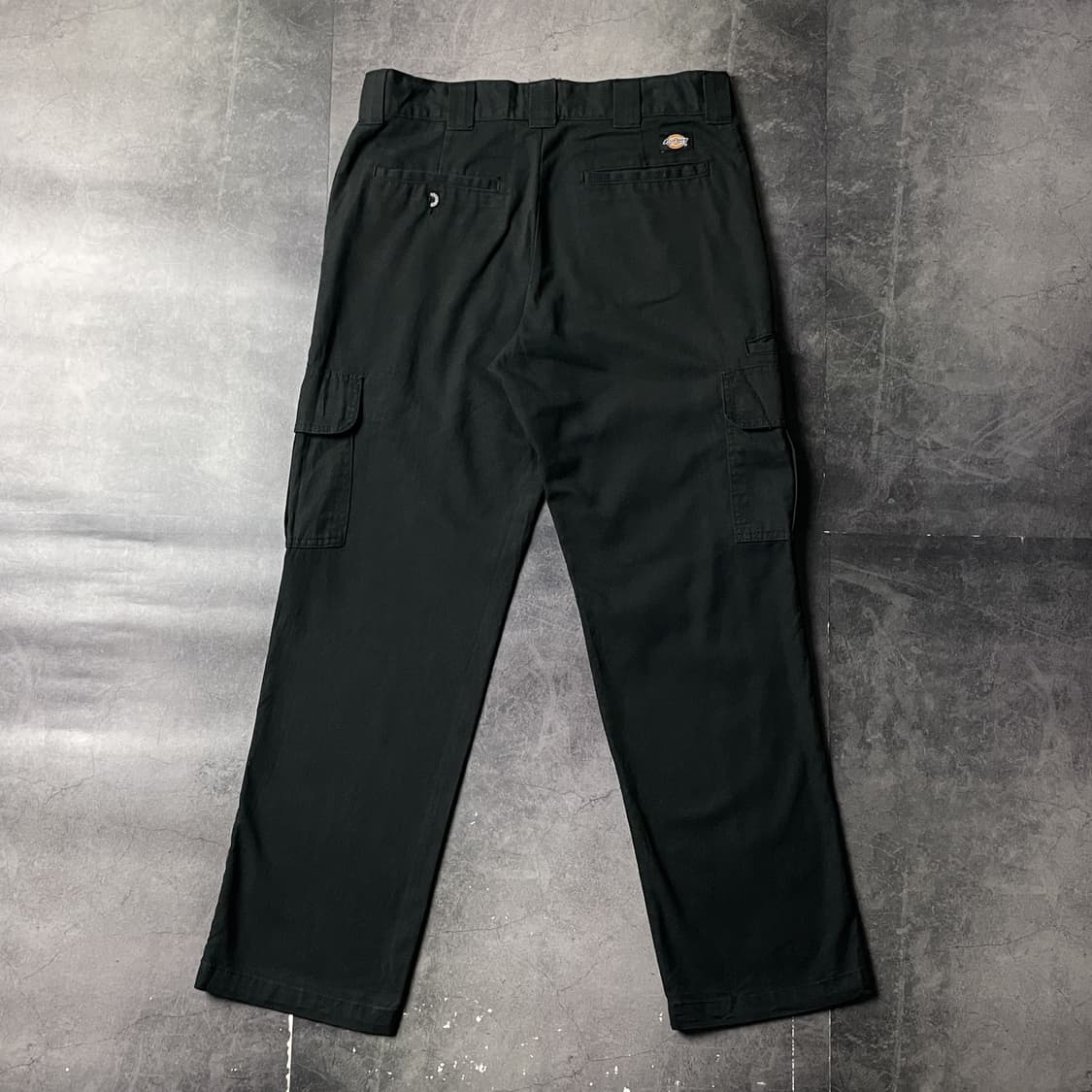 DICKIES 디키즈 빈티지 블랙 카고 워크 팬츠 A01074 상품이미지6