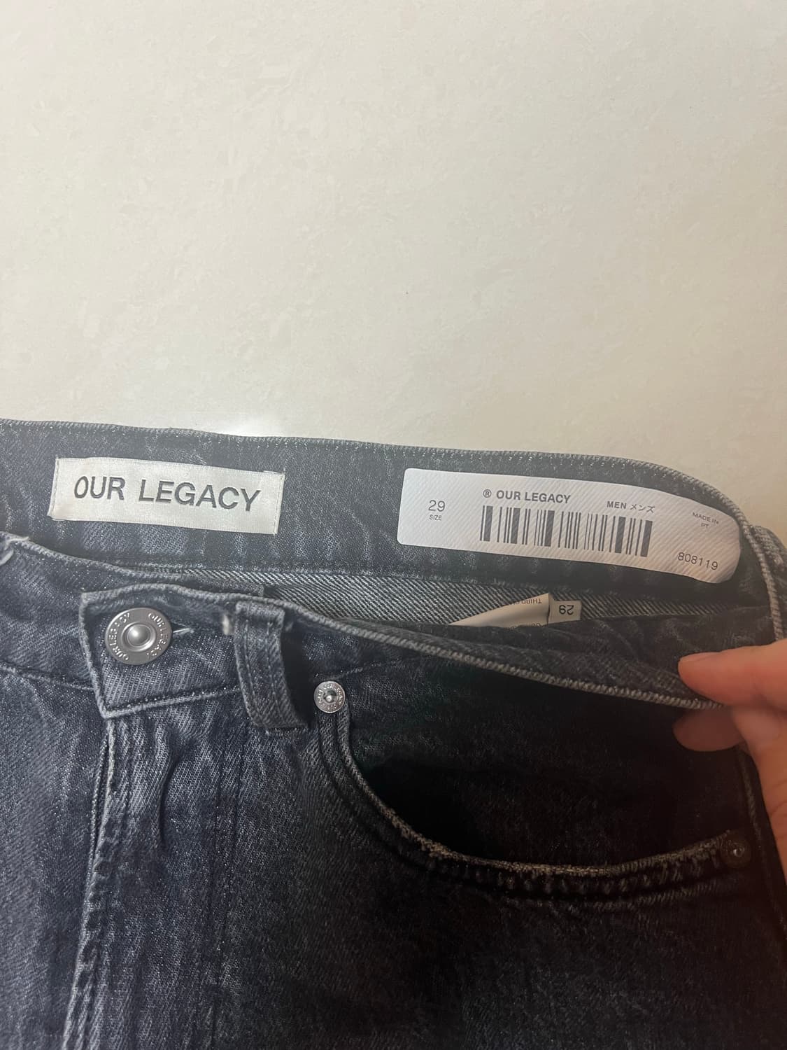 아워레가시 써드컷 슬래쉬데님 29 상품이미지2