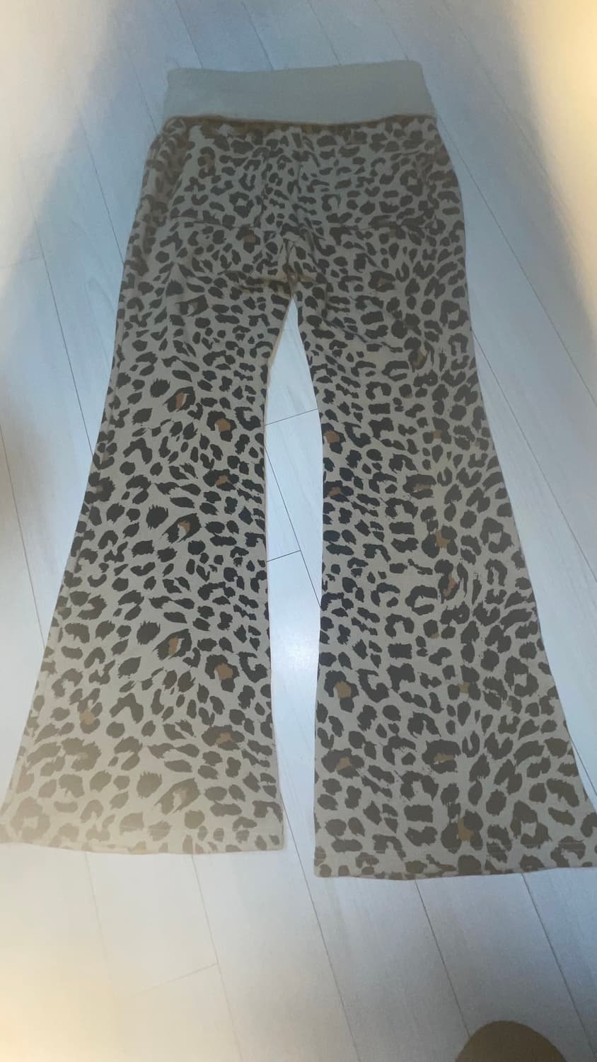 갸루 호피 딱붙츄리닝 상품이미지6