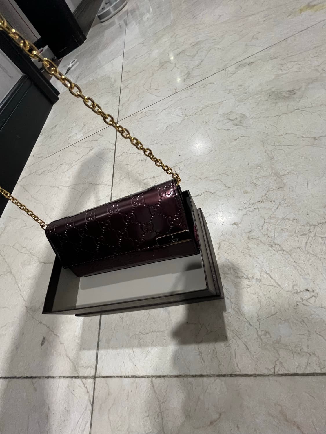 새상품)구찌 장지갑 체인  상품이미지5