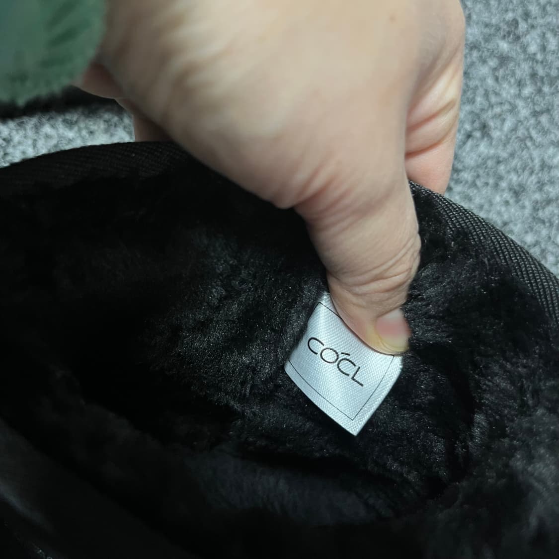 커스텀어클락 COCL 어그 부츠 블랙 250 상품이미지3