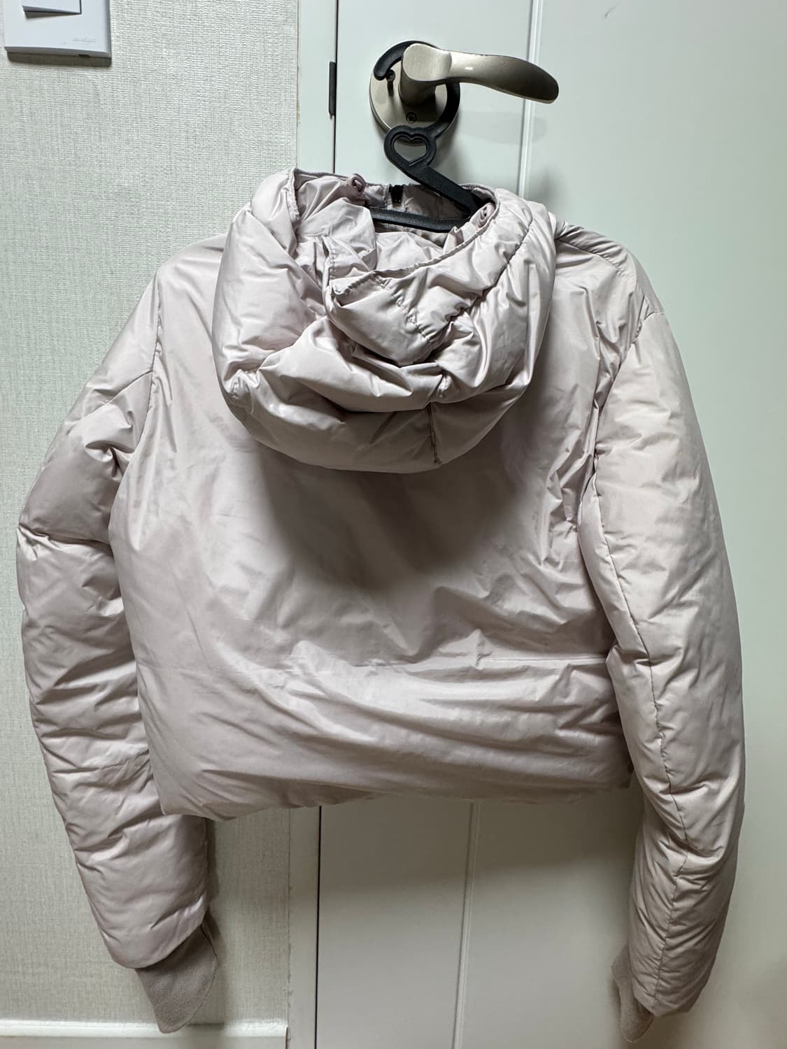 본네 애쉬핑크 패딩 사이즈1 상품이미지2