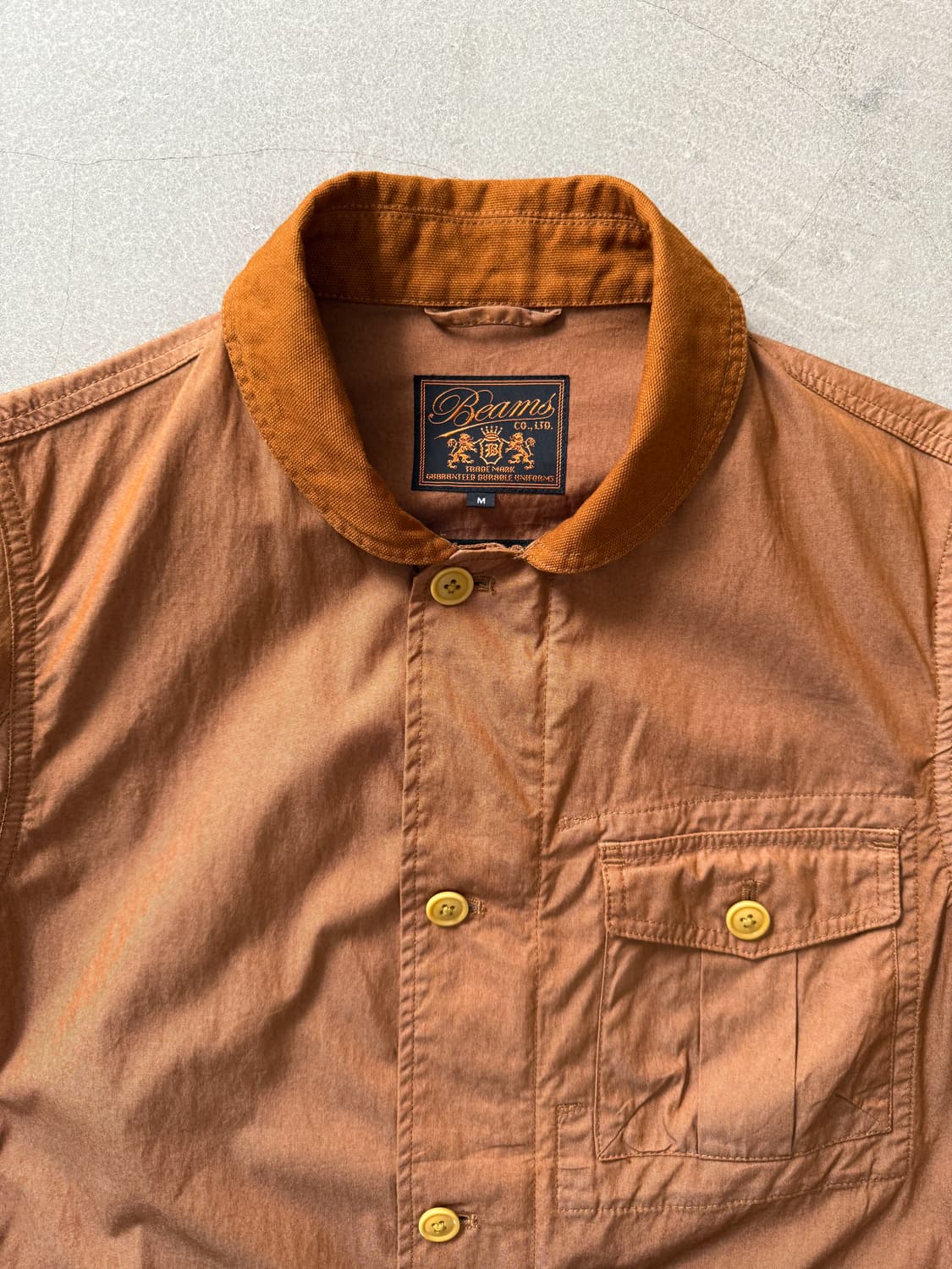 Beams Cotton Nylon Hunting Jacket 상품이미지3