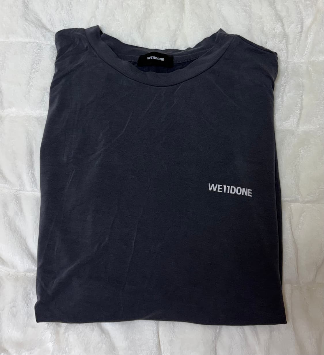 We11done 웰던 모달 반팔 티셔츠 다크그레이 / L 상품이미지5