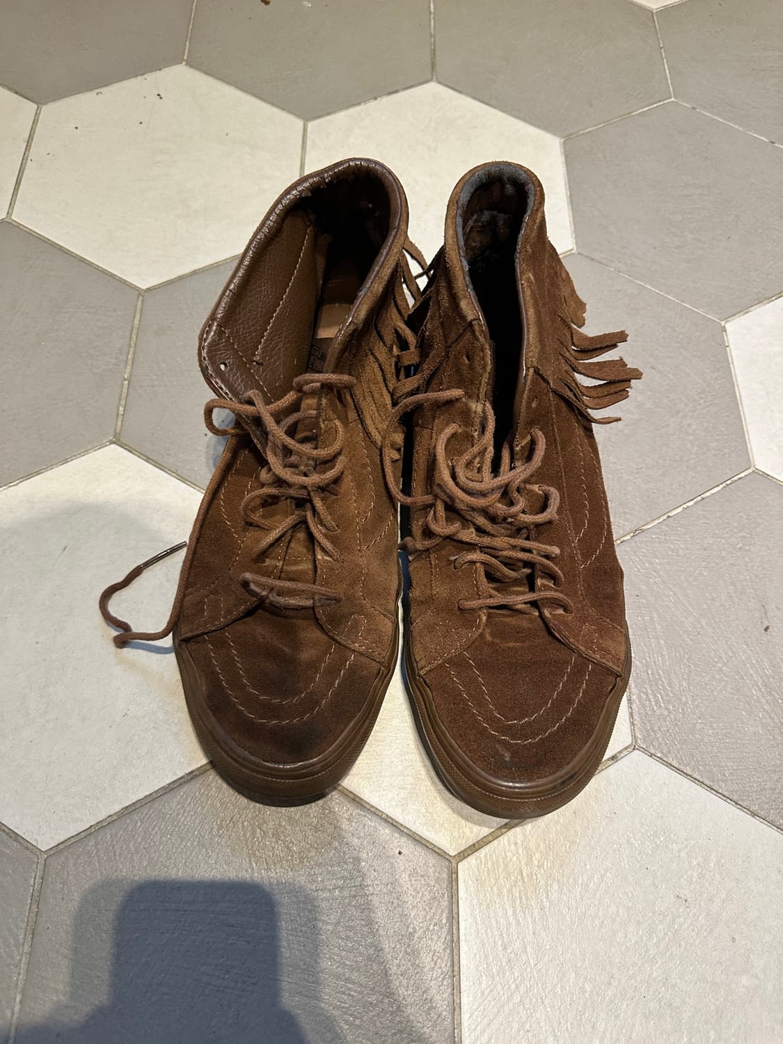 Vans Sk8 Hi Suede Moc(반스 스케이트하이 프린지) 상품이미지1
