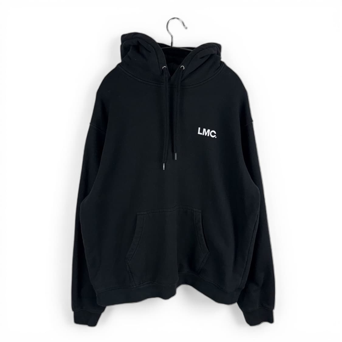 (무료배송)L) LMC 백로고 후드 티 블랙 상품이미지1