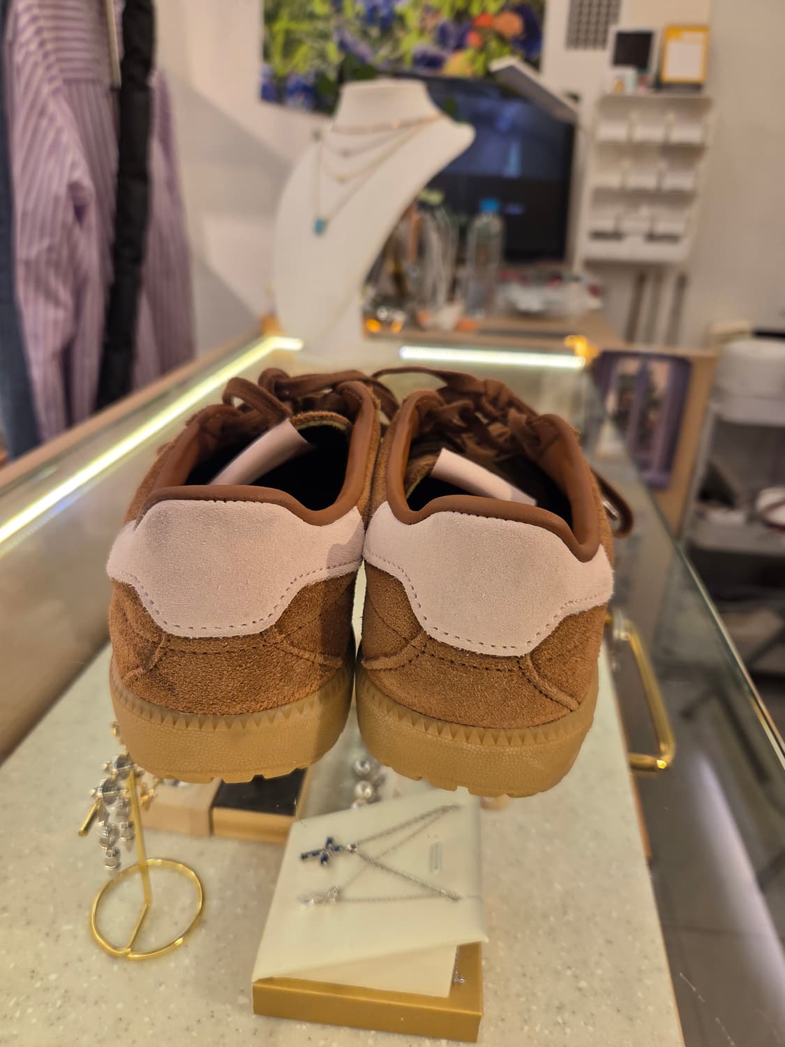 아디다스 버뮤다 프리러브 (브라운 핑크) 230 상품이미지3