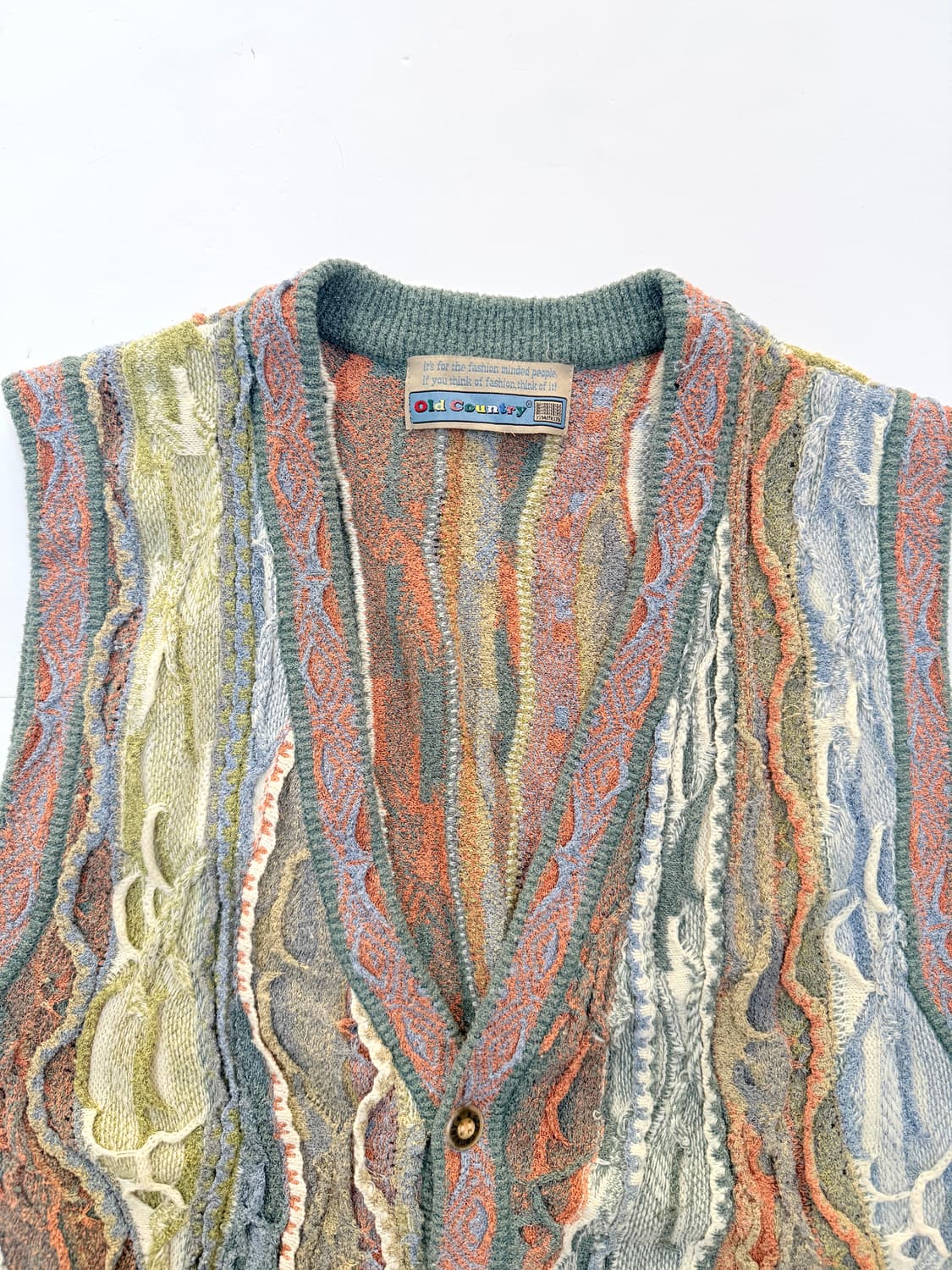 90s Old Country 케이블 니트 상품이미지2