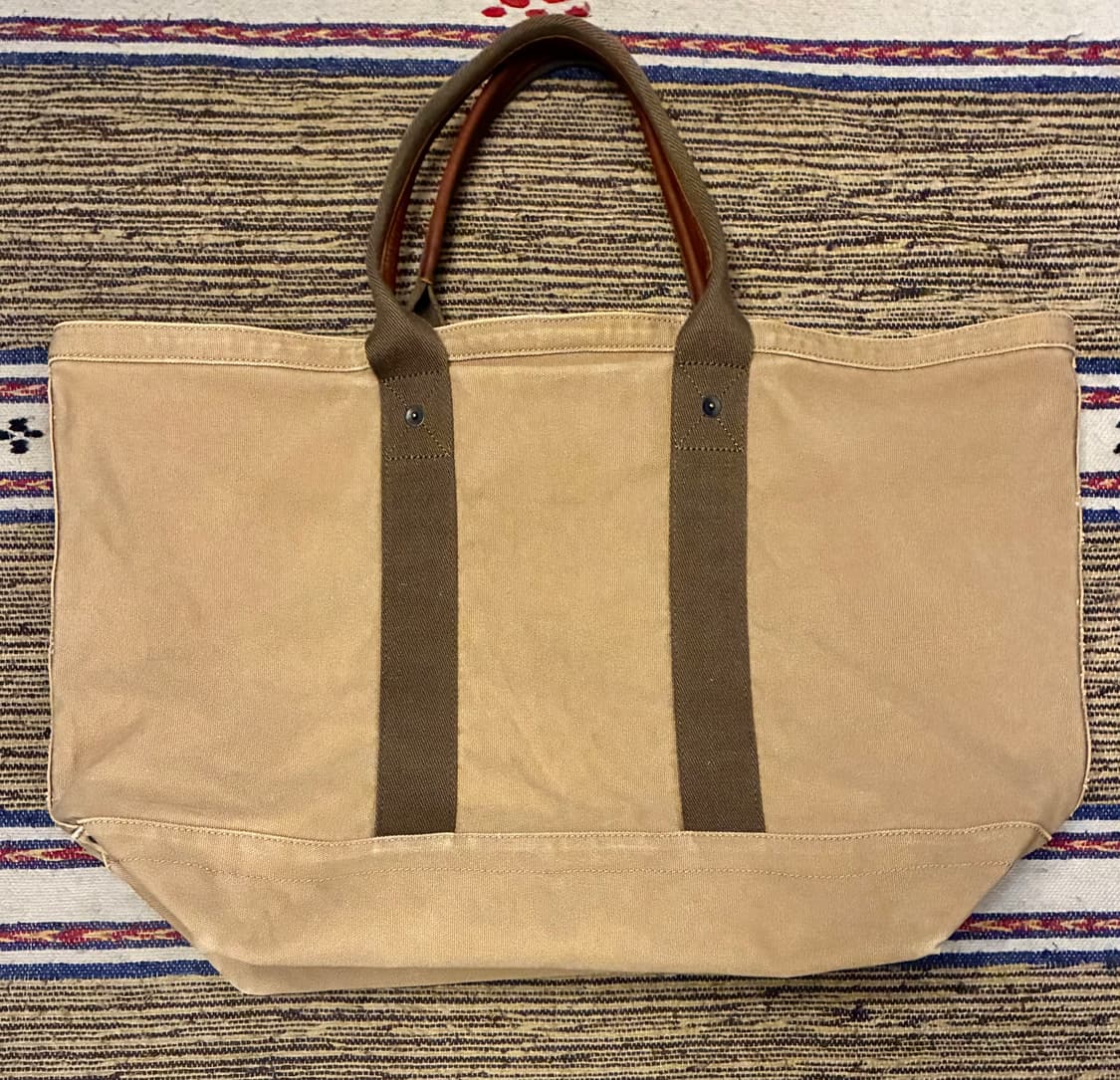 00s POLO 폴로진스컴퍼니 성조기 캔버스 토트백 가방 랄프로렌 상품이미지4