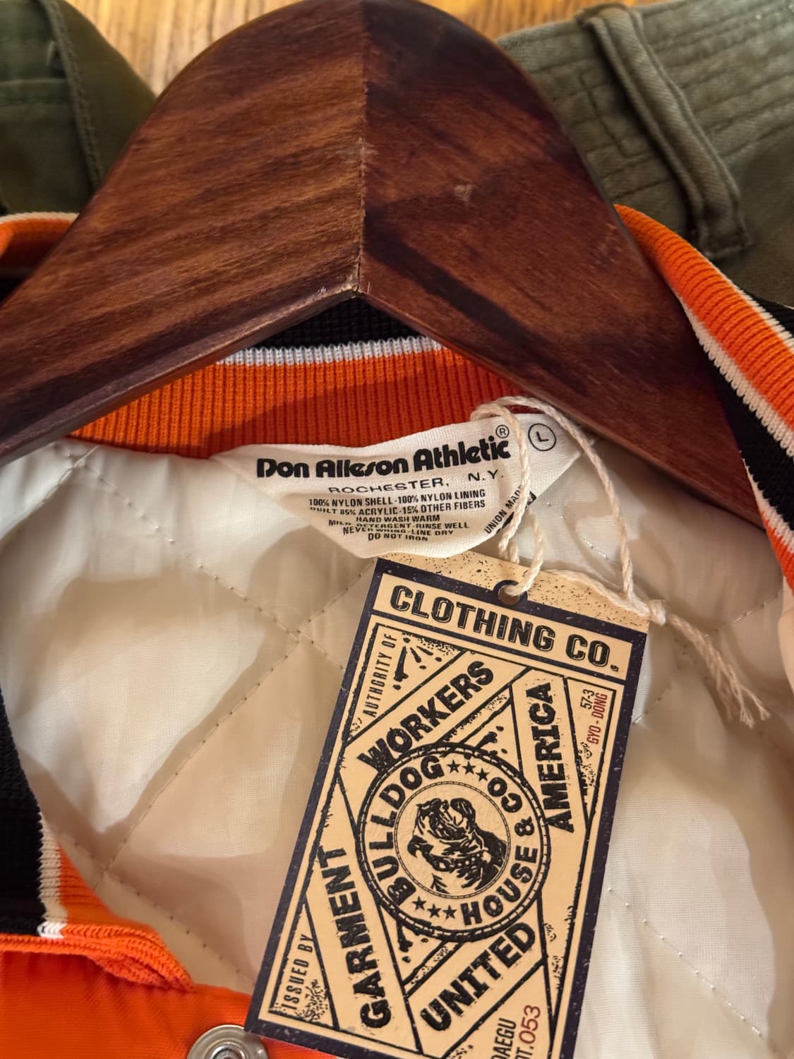 빈티지 Ambulance 스타디움 자켓 (L) 상품이미지6