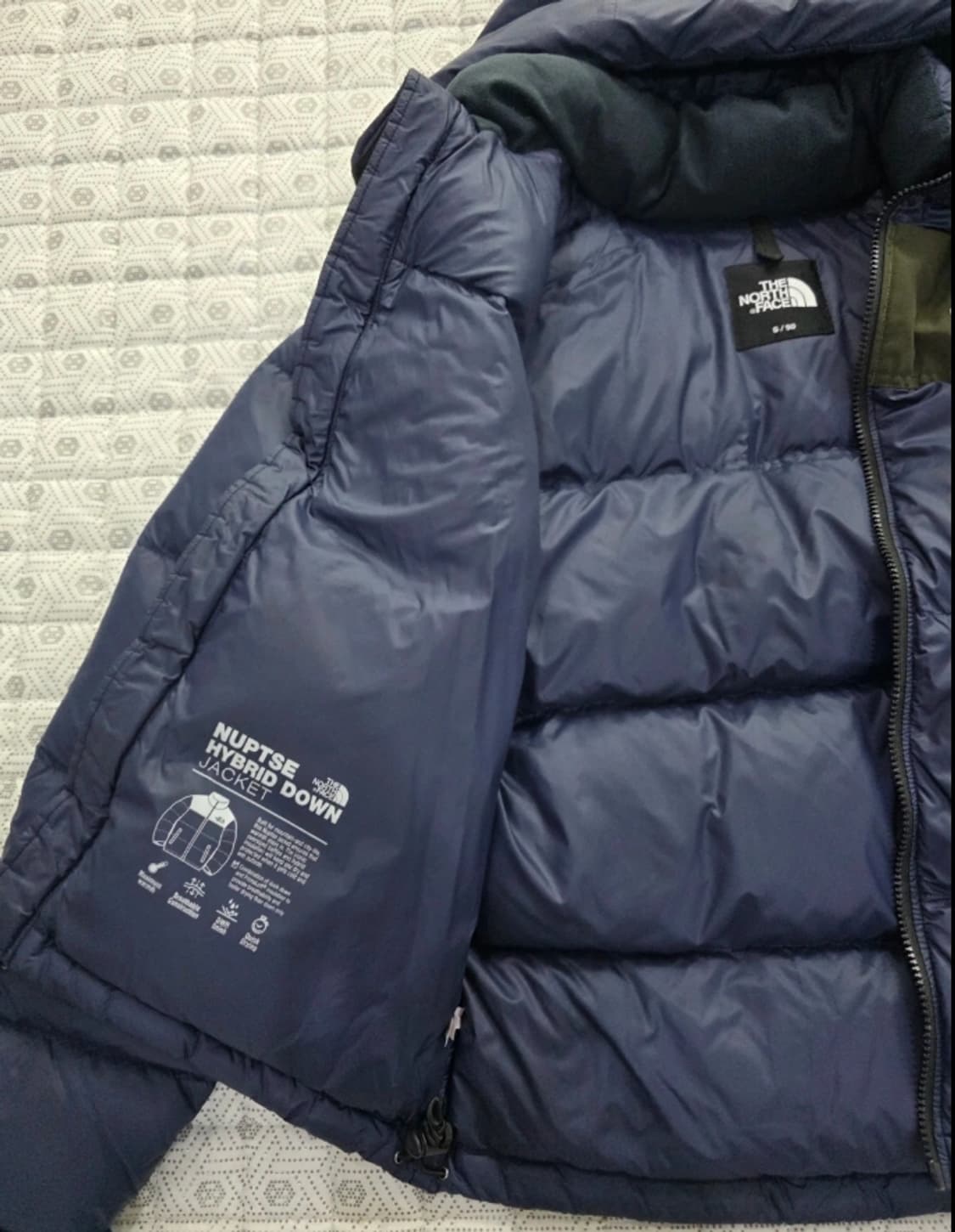 노스페이스 눕시 다운 패딩 S(90) 상품이미지5