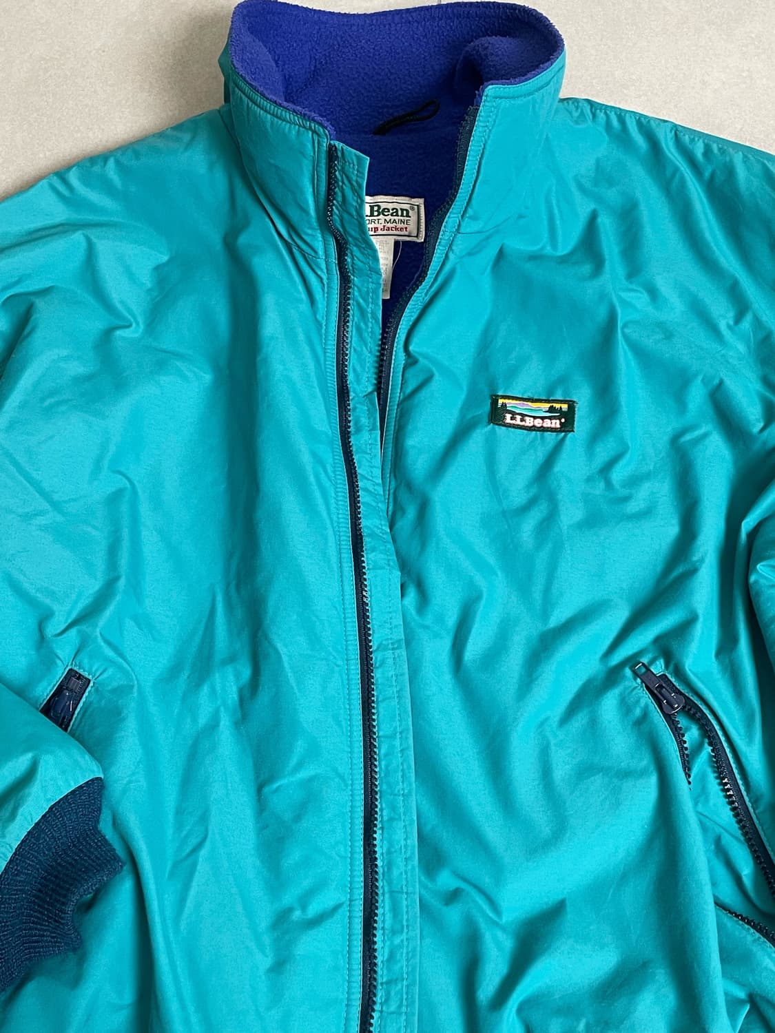 엘엘빈 웜업자켓 xl  made usa 상품이미지5