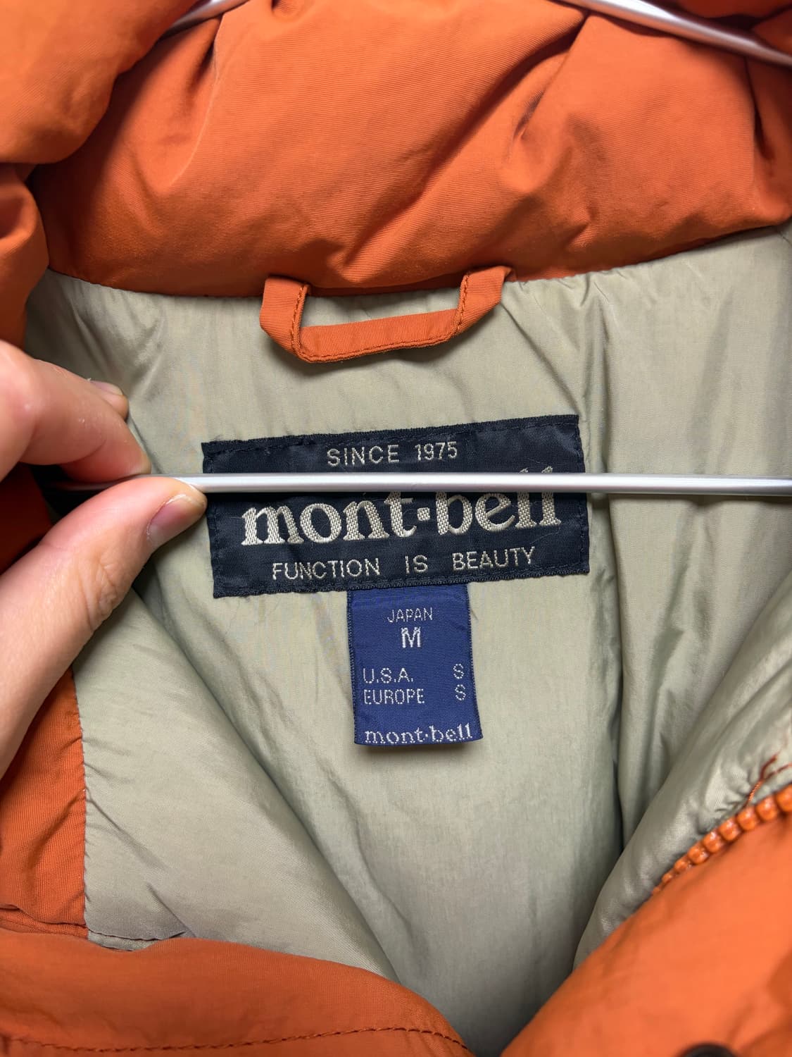 몽벨 재팬 다운 패딩 자켓 상품이미지6