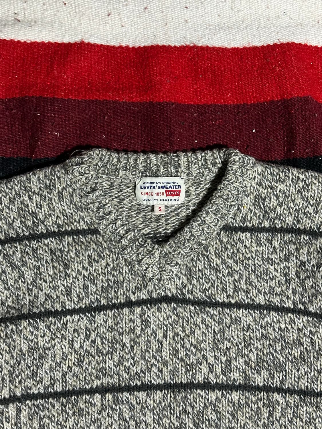 [리바이스] •Levi's V-neck Knit Sweater 상품이미지3