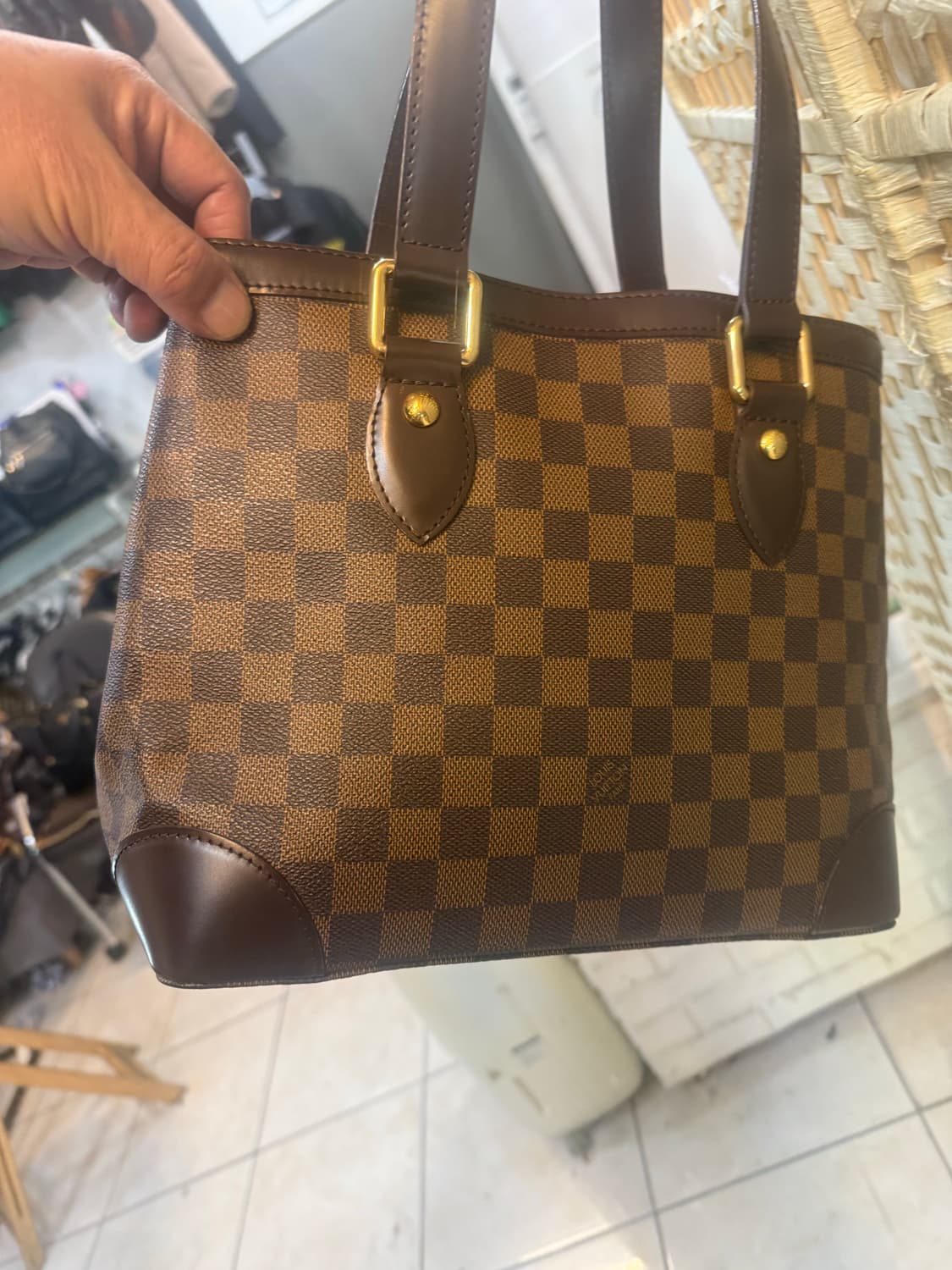 정품 루이비통 다미에 햄스테드 백 팝니다 상품이미지4