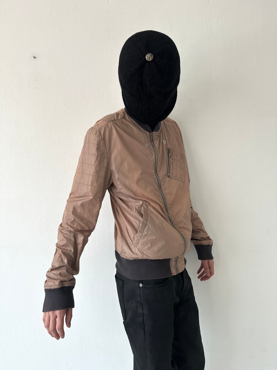 돌체앤가바나 2000s 나일론 쉘 아머 자켓 상품이미지2