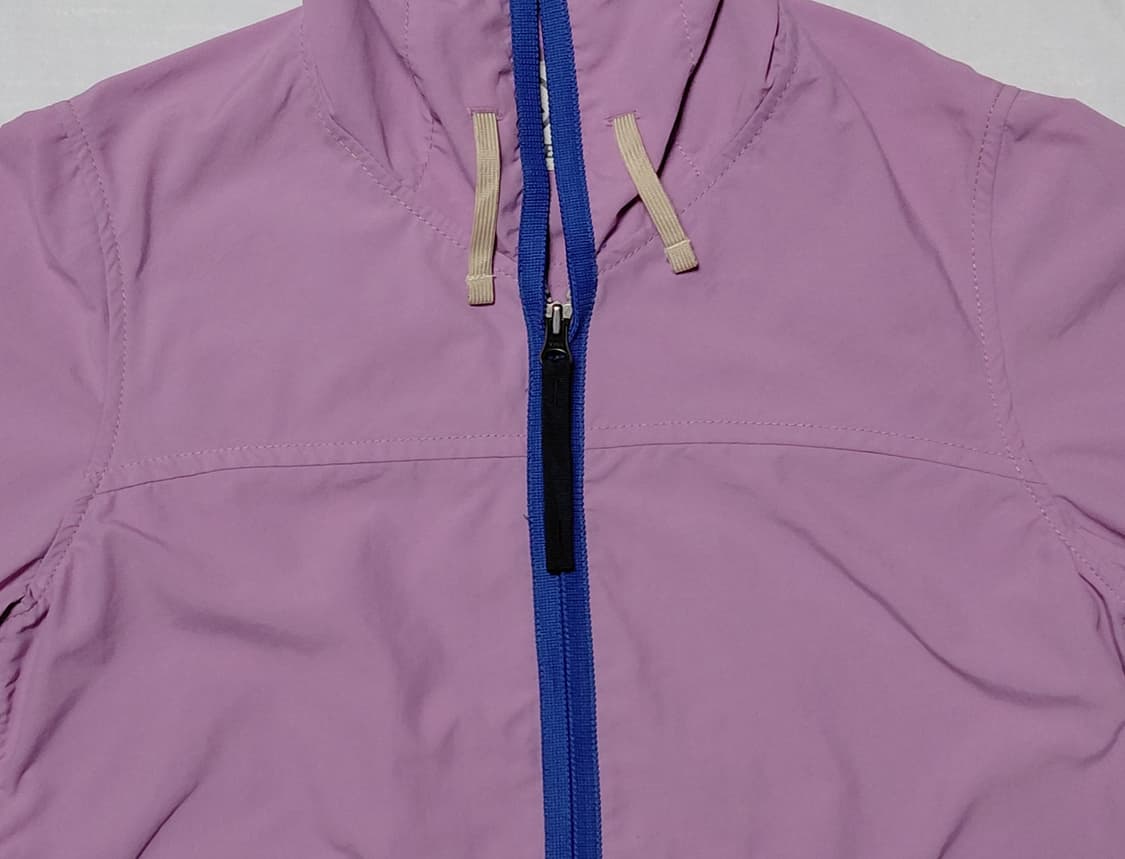 에이글(AIGLE) 여성 롱 후드 바람막이 자켓 (S사이즈/퍼플) 상품이미지2