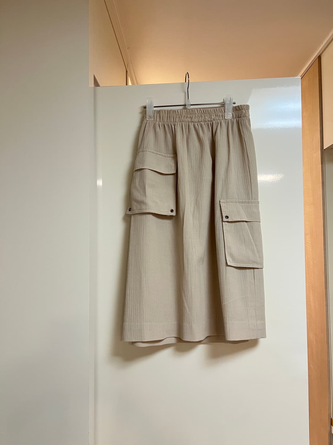 프랑스 빈티지 카고 플리츠 스커트 상품이미지2