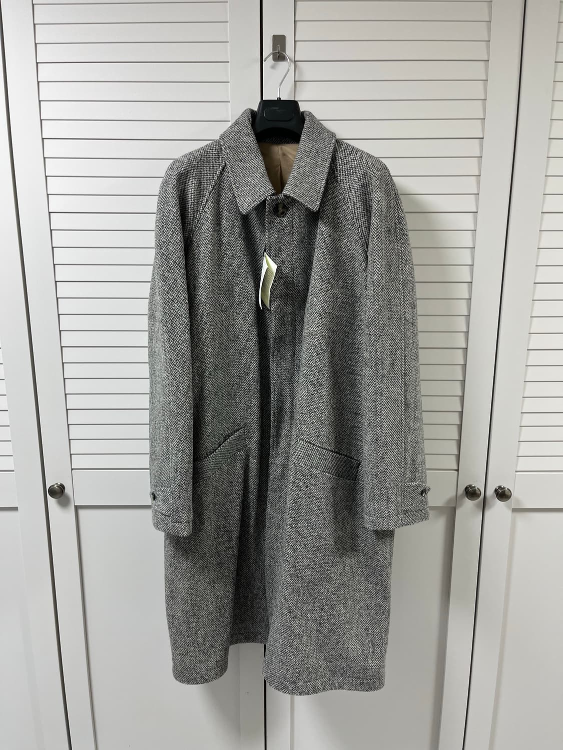 드본펙처 울 트위드코트 52사이즈 새상품 상품이미지1