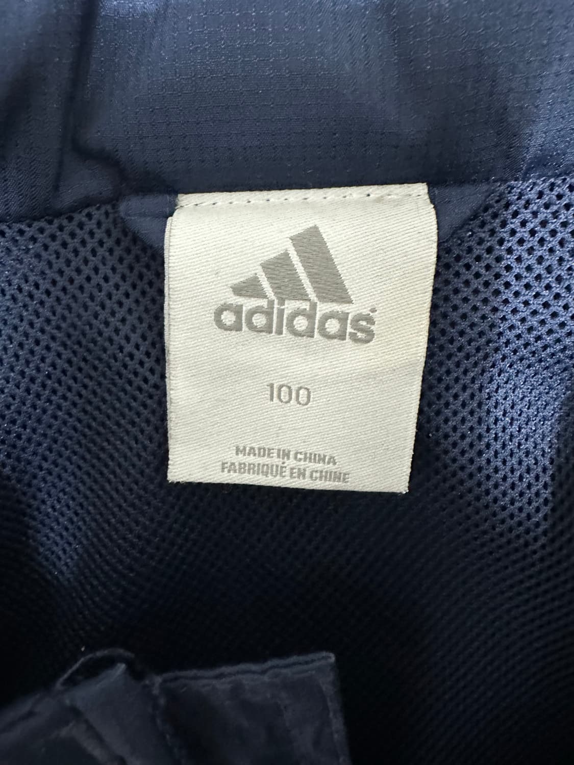 아디다스 레알마드리드 네이비 바람막이 상품이미지4