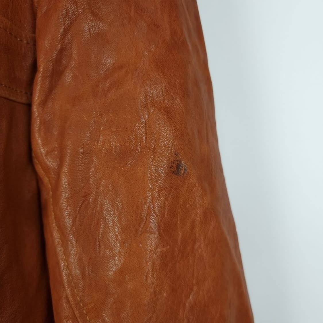 [일본빈티지] 리얼 램스킨 레더 양가죽 자켓 M17553 상품이미지9