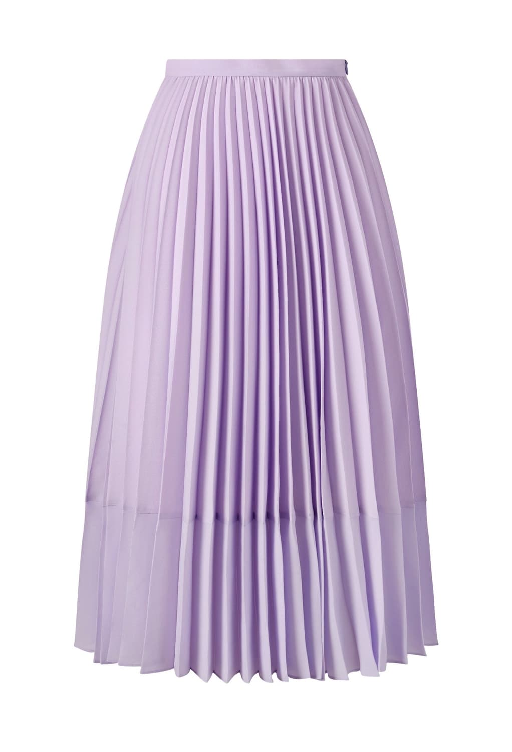 orr 오르 쉬폰 플리츠 스커트 라벤더 상품이미지1
