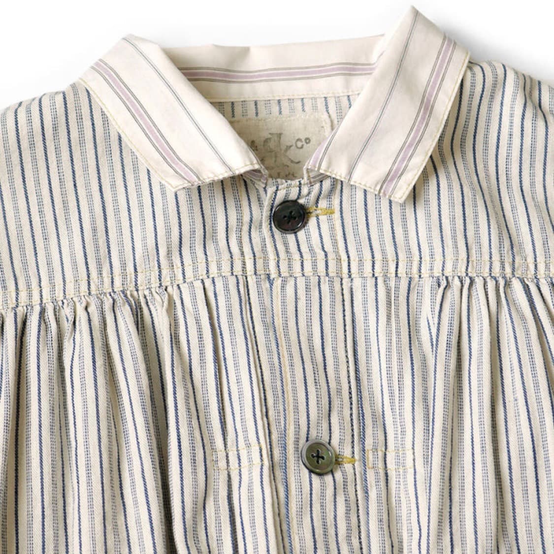 Kapital 캐피탈 트윌스트라이프 집시블라우스자켓  1사이즈 상품이미지1