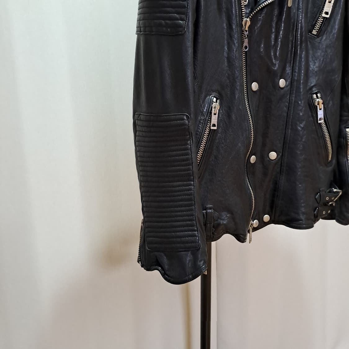 (택포) 프섬 스타일 이태리 양가죽 바이커 자켓 100-105 B145 상품이미지4