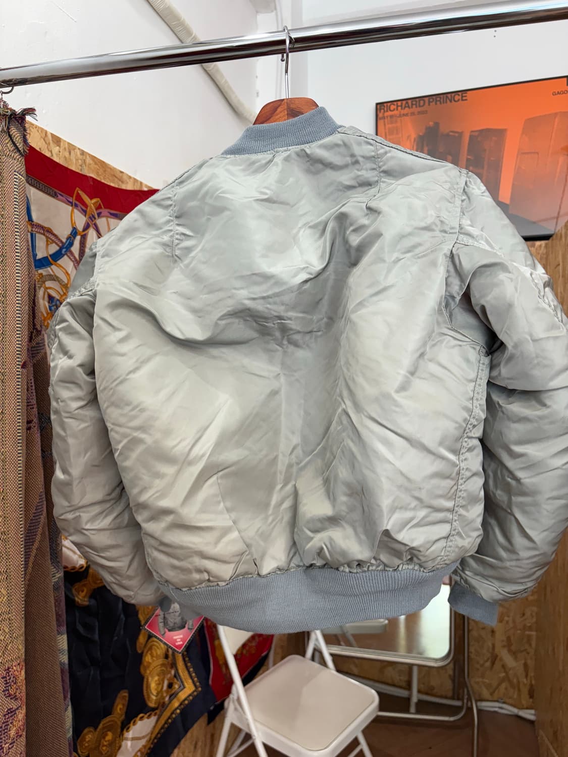 [M] MA-1 USA 빈티지 골든 매뉴팩처링 자켓 상품이미지6