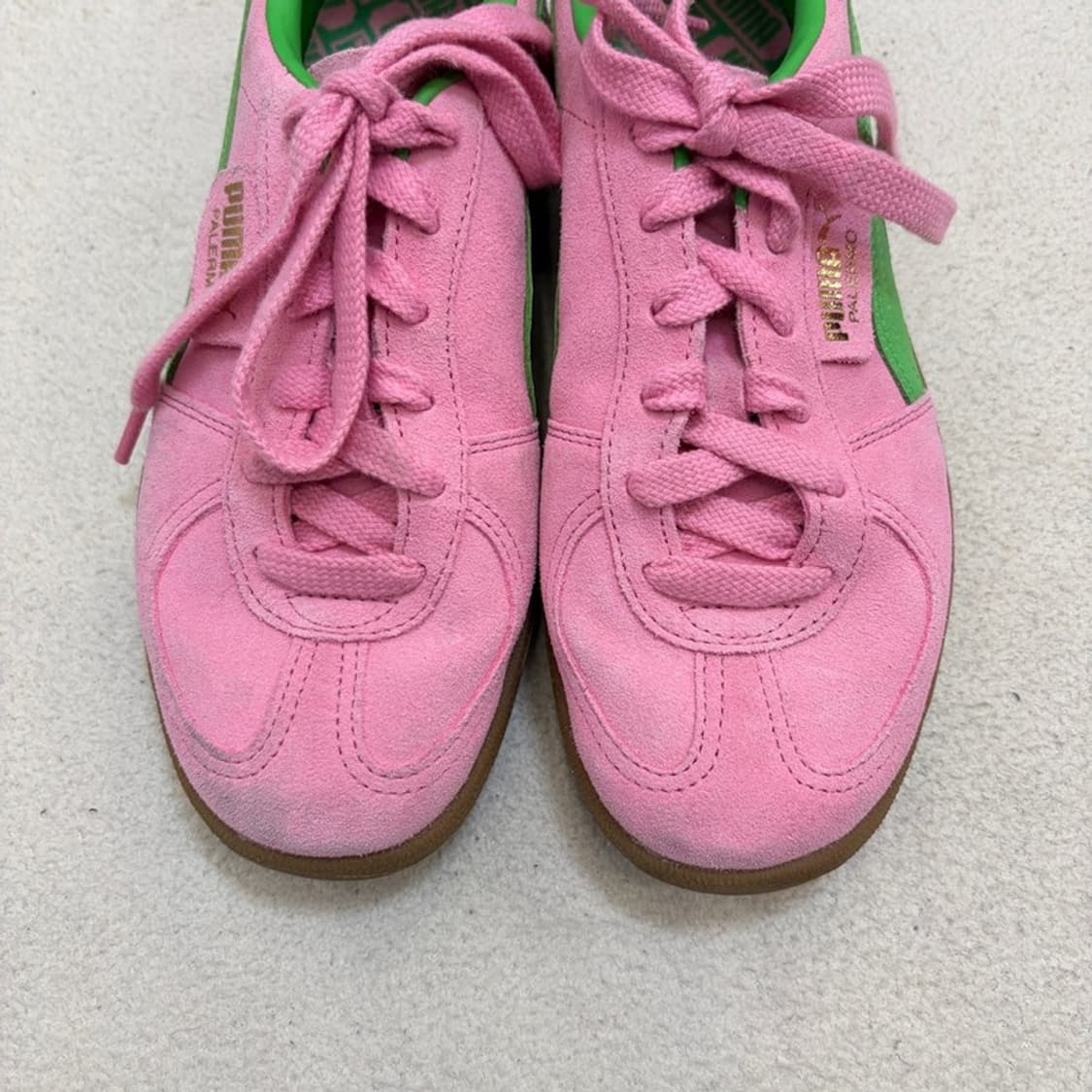 PUMA 팔레르모 스페셜 핑크 딜라이트 그린 245 상품이미지4