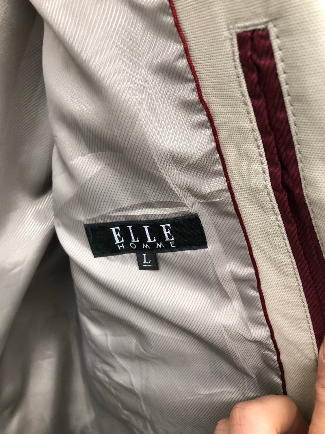 엘르 옴므 테크 자켓 상품이미지3