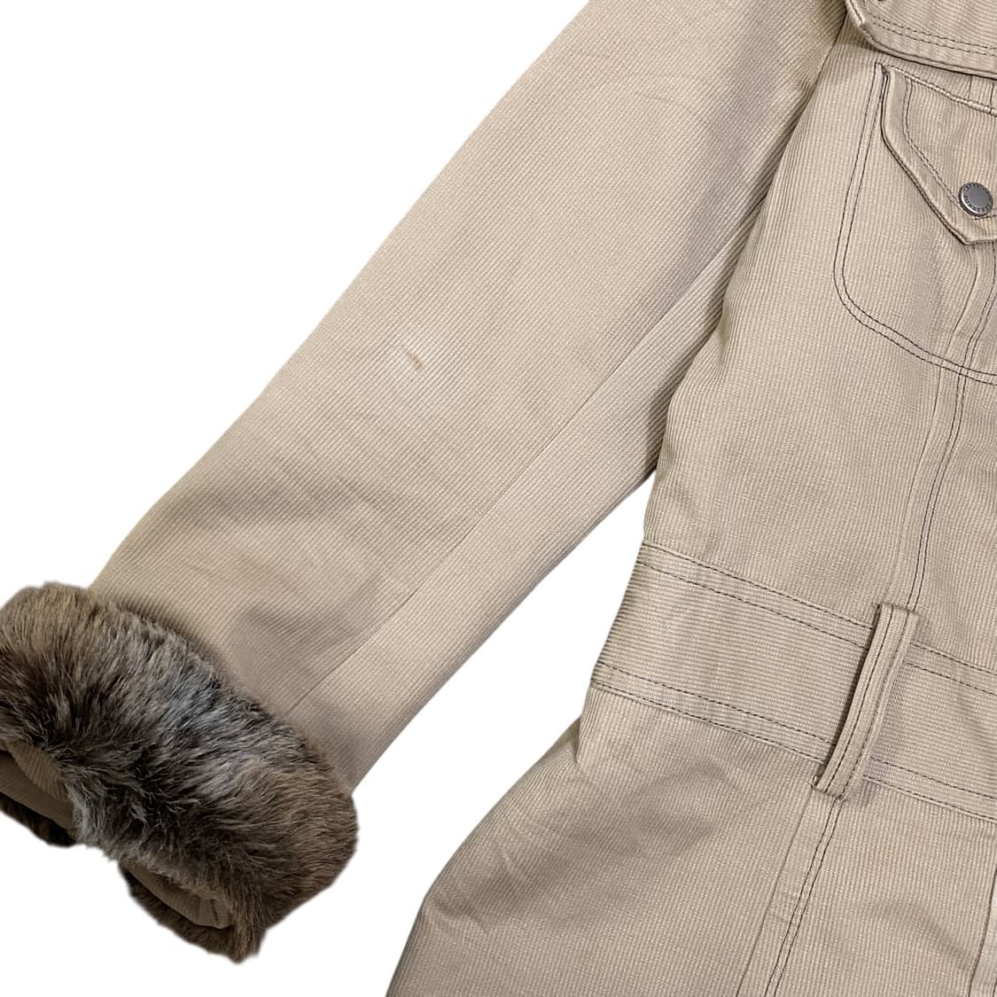 burberry blue label high neck fur jacket 상품이미지4