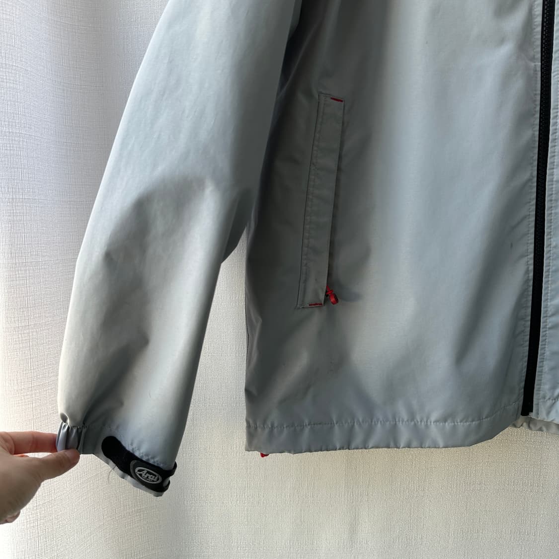 아라이 구형 레이싱 바람막이 자켓 실버 그레이 XXL 상품이미지4
