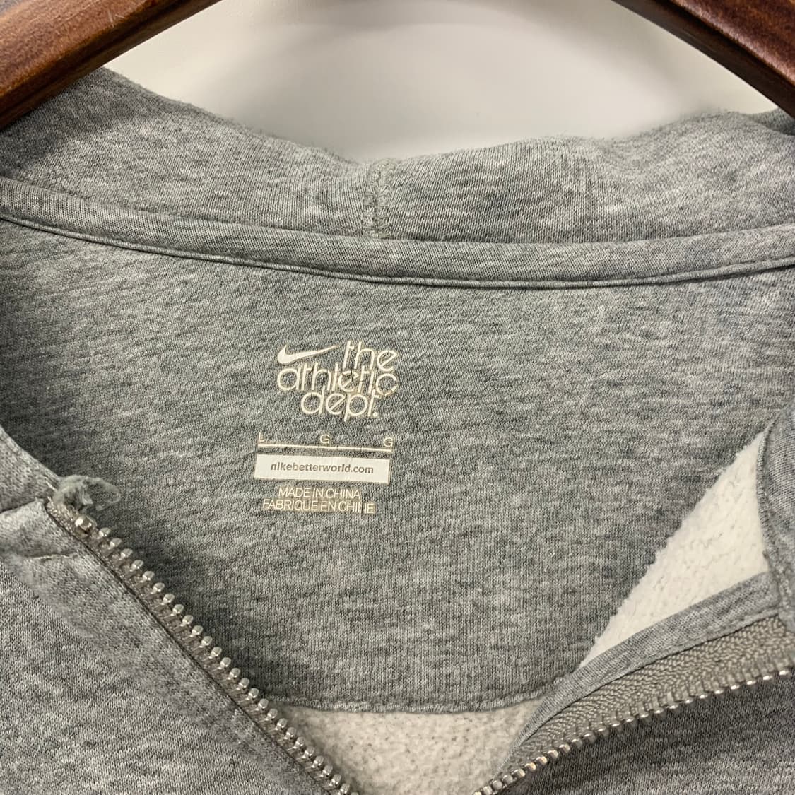 나이키 스우시 그레이 후드집업 상품이미지7