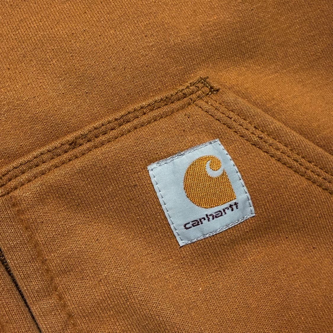 칼하트 써멀 후드 집업 L 브라운 상품이미지2