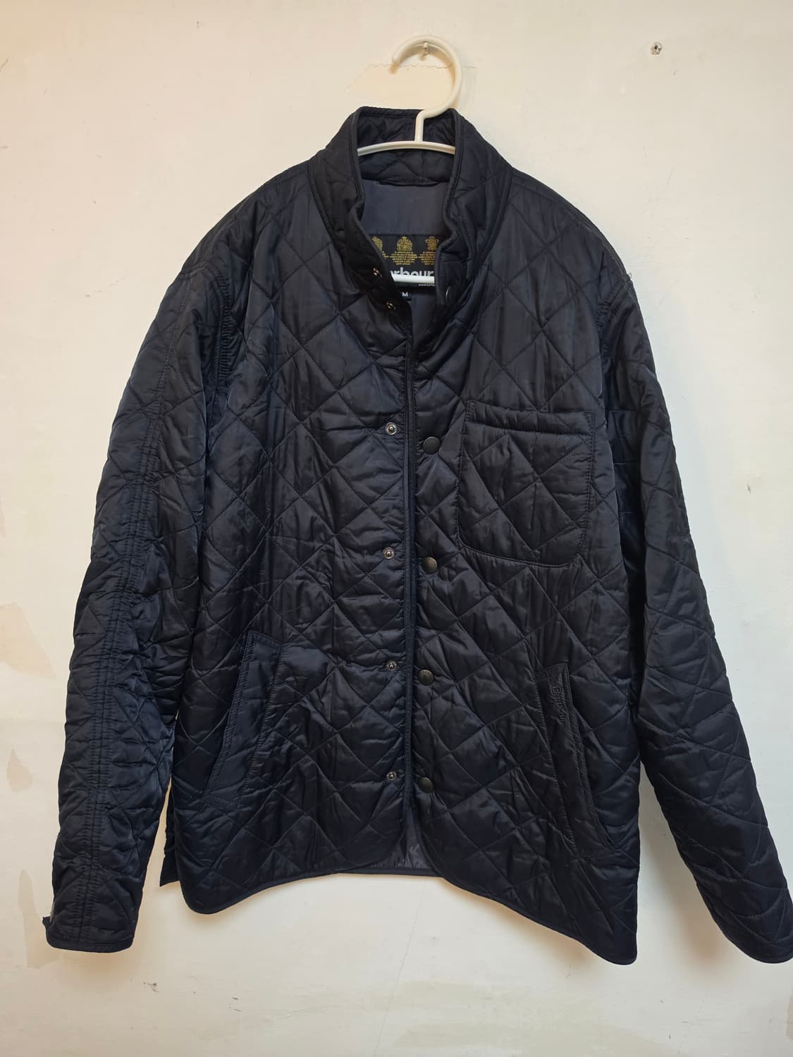 Barbour 남성 퀼팅 자켓 M 상품이미지1
