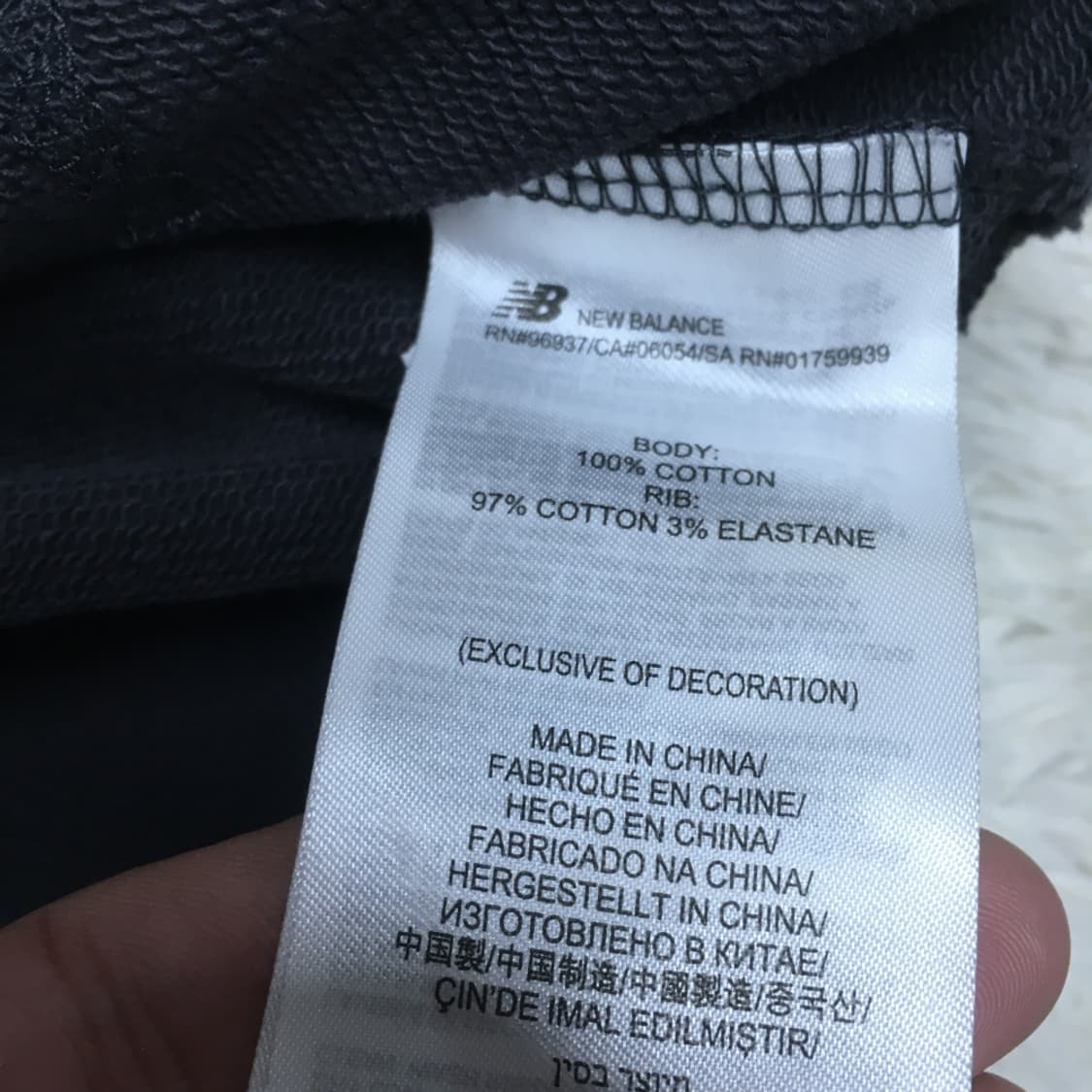 뉴발란스 후드티  CC23 상품이미지3