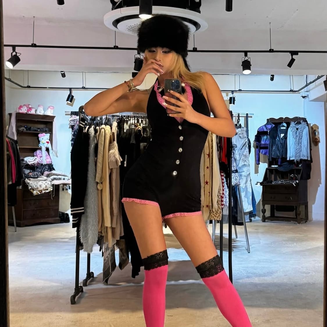 Ma*rs SUGAR GLOSS 홀터 점프수트 상품이미지8