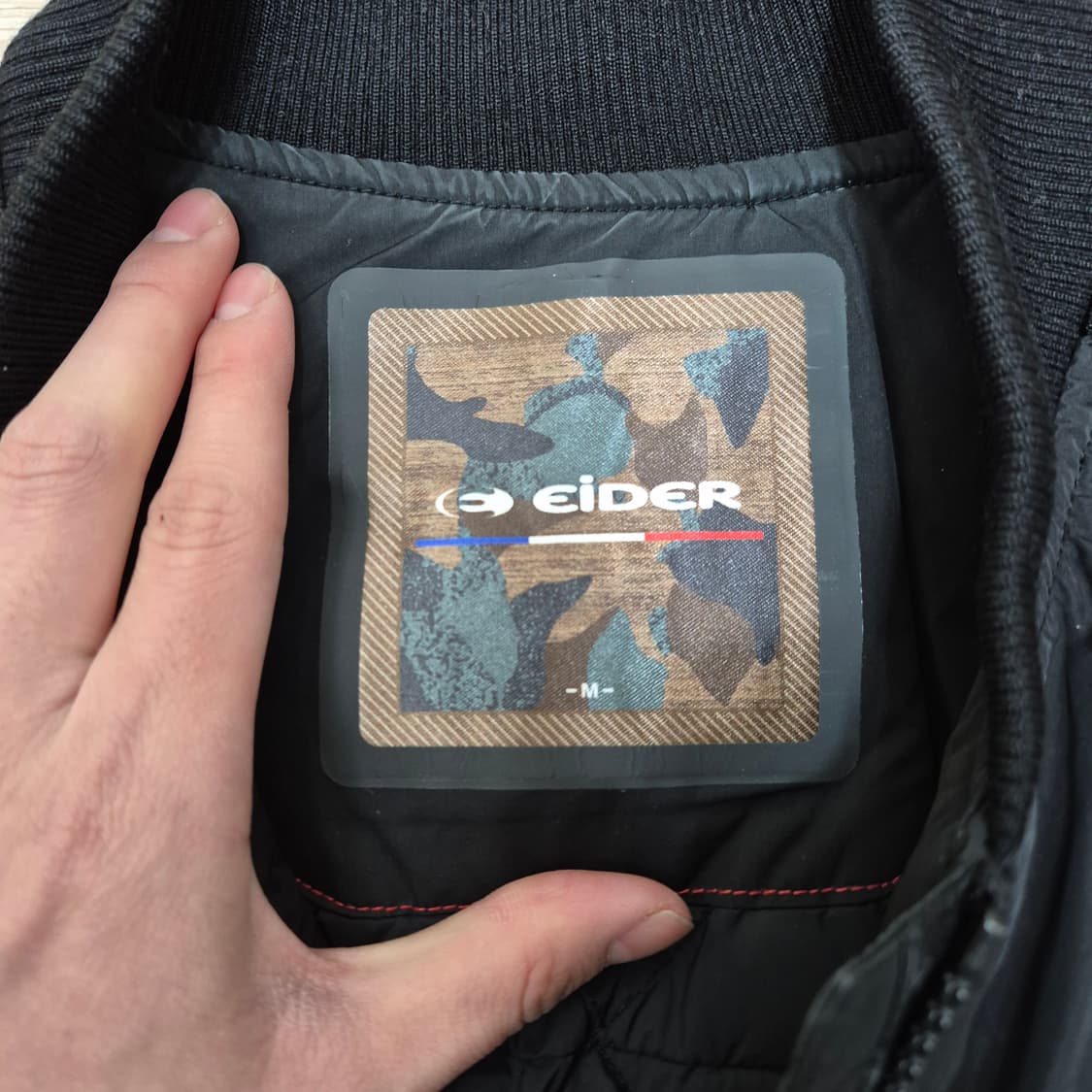 아이더 남성 룸비아 포켓 MA-1 경량패딩 점퍼 M(95) 상품이미지6