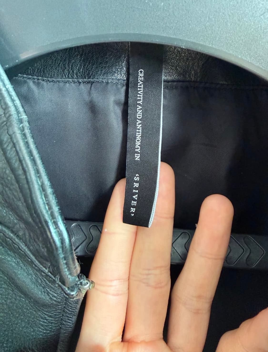 SRIVER 레더자켓 상품이미지3