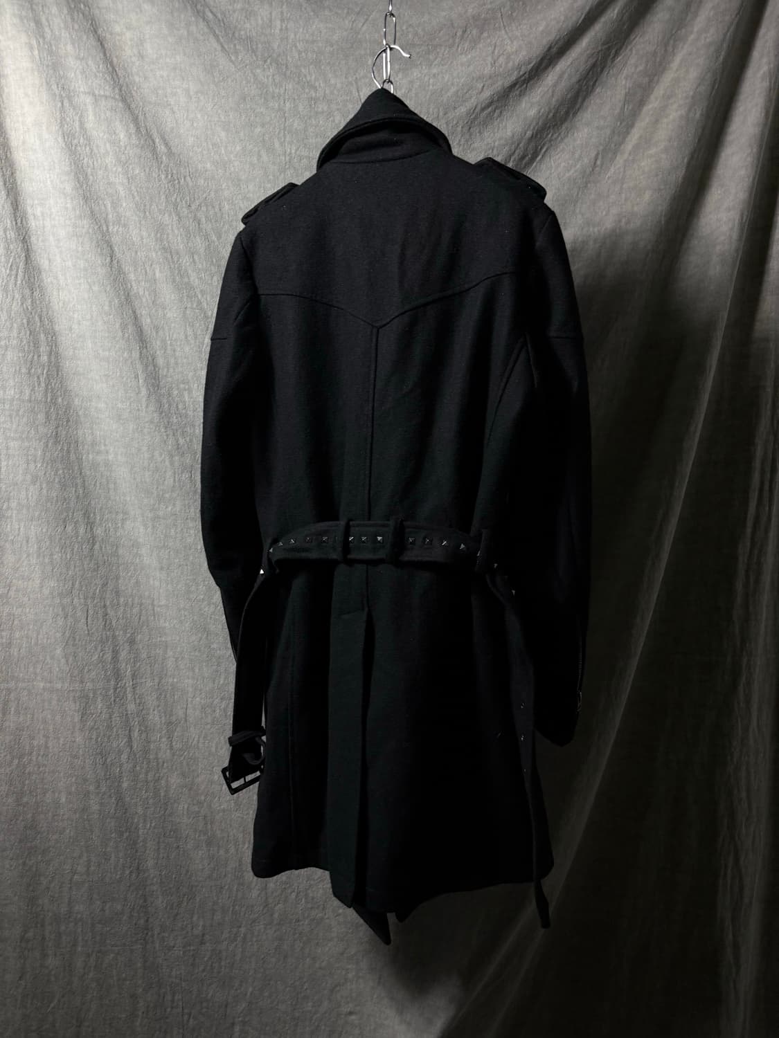 CIVARIZE Double Asymmetric Draped Coat 상품이미지7