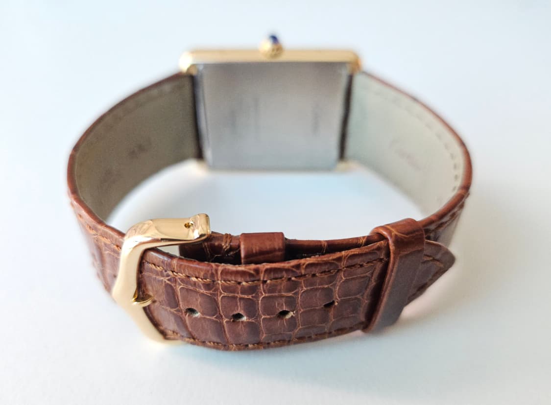 까르띠에 탱크 솔로 18k  옐로우골드 라지모델 상품이미지4