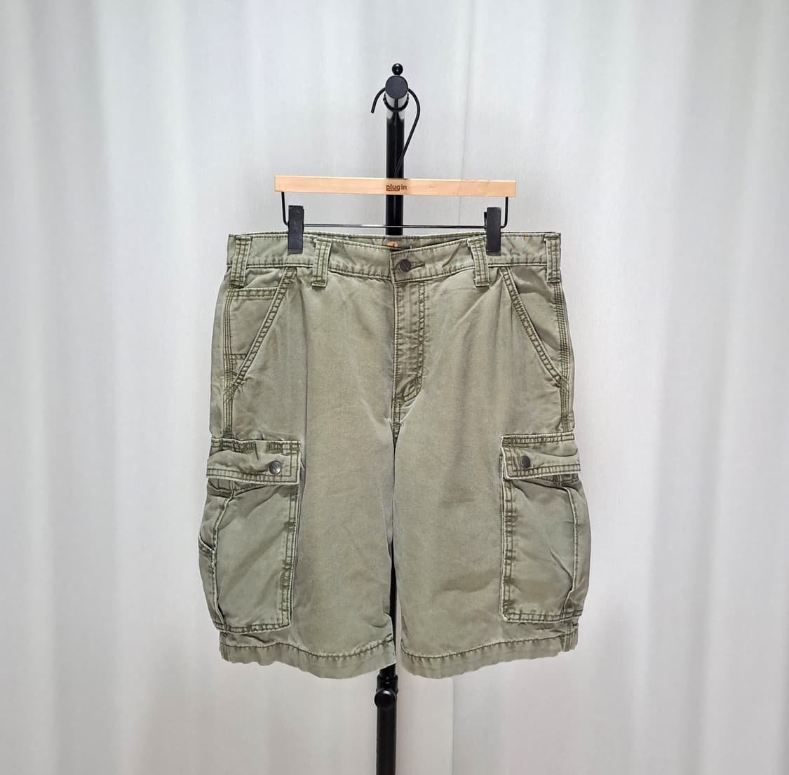 (택포) Carhartt 칼하트 카고 워크 반바지 33 C117 상품이미지1