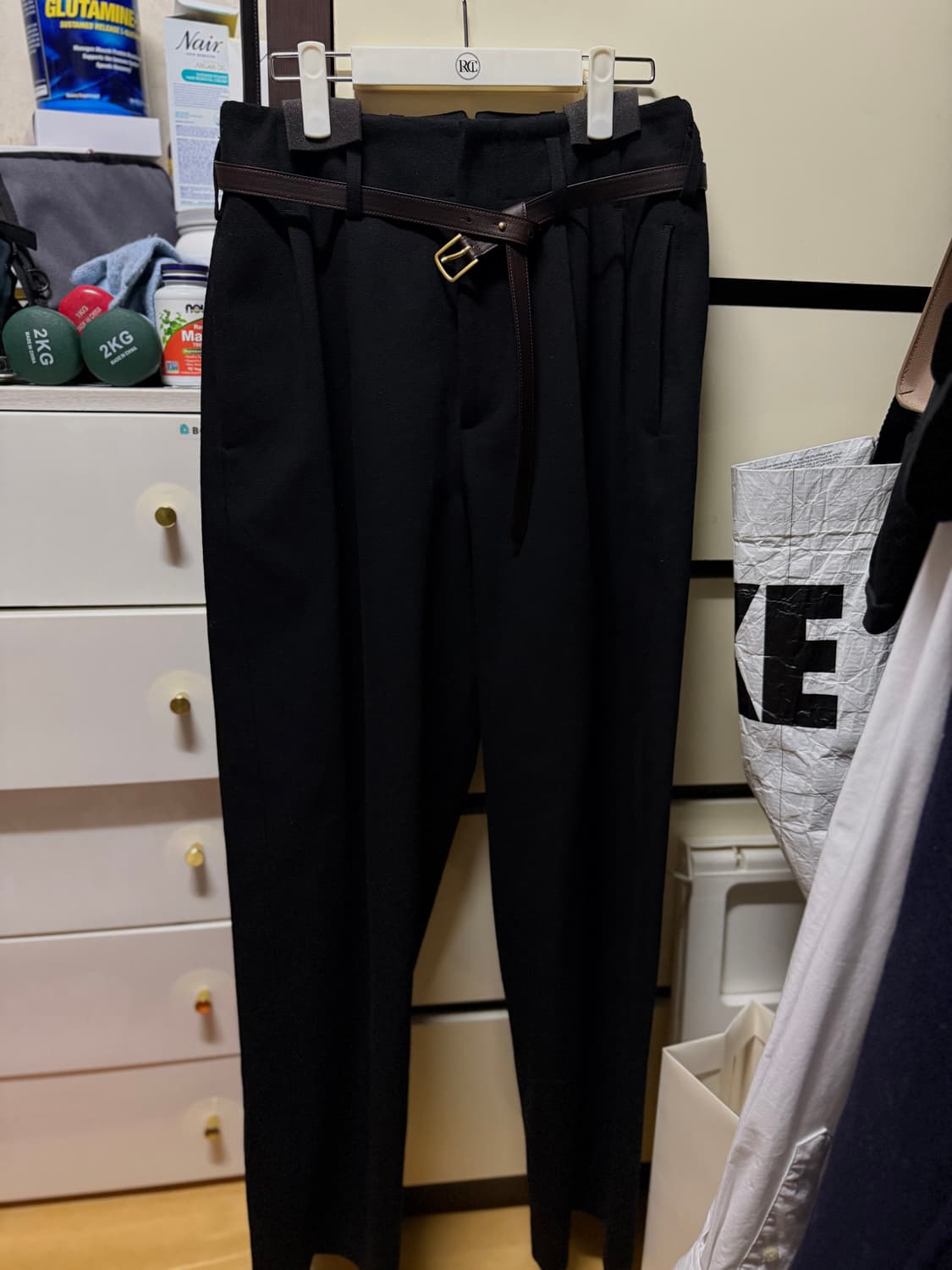 [S] 렉토 퀸시팬츠 새상품 색상교환 및 판매 상품이미지1