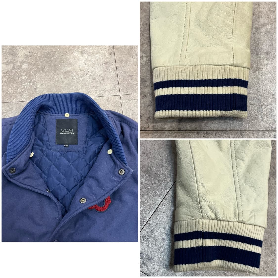 엠엘비 보스턴 바시티 자켓 네이비 100 #csz2252 상품이미지10