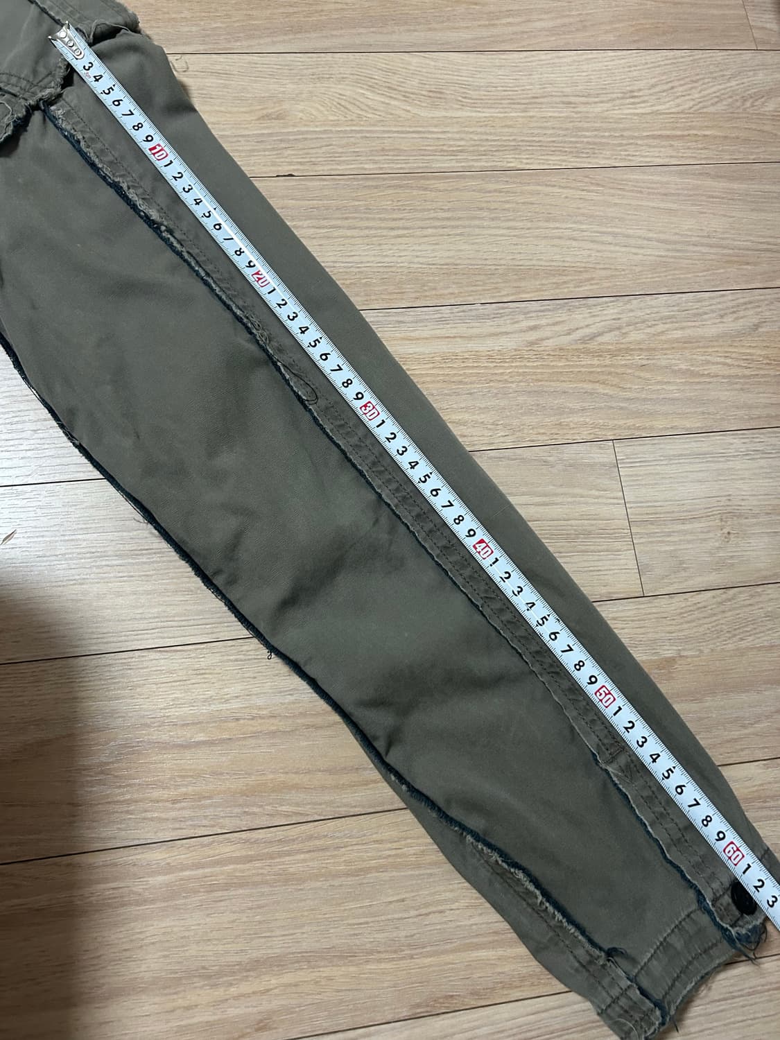 빈티지 y2k 밀리터리 패치워크 셔츠 상품이미지6