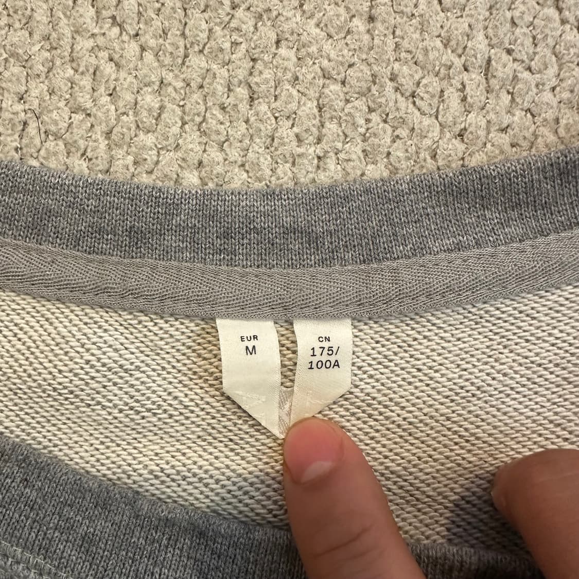 아르켓(ARKET) 베이직 스웻셔츠 맨투맨 상품이미지4